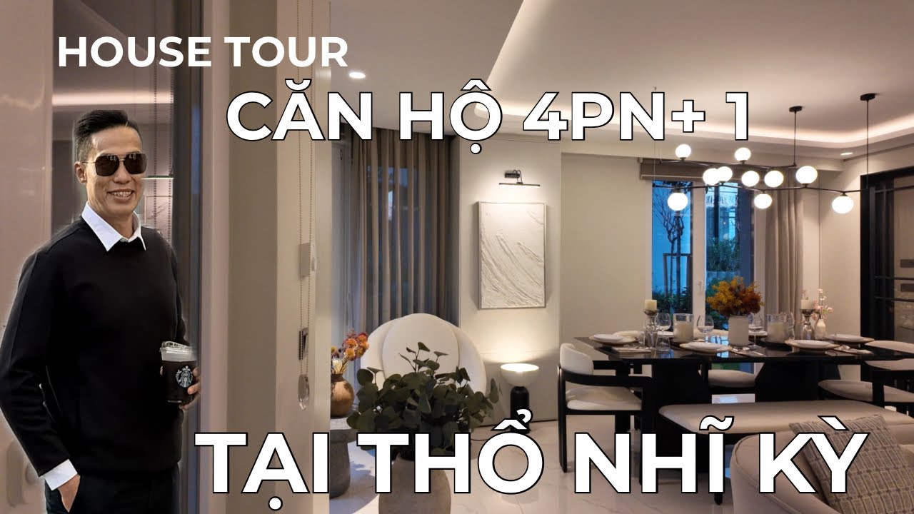 Định cư Thổ Nhĩ Kỳl Khẩm Phá Căn Hộ 4PN+1 Rộng 196m2 Tại Dự Án SEFAKOS Thổ Nhĩ Kỳ Nexus Global